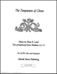 The Temptation of Christ SATB choral sheet music cover